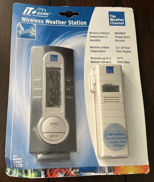 THE WEATHER CHANNEL 7220 Instant Transmission Wireless Station WS