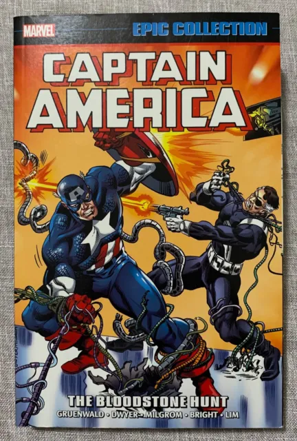 Captain America Epic Collection Vol 15 Bloodstone Hunt Marvel Comics TPB