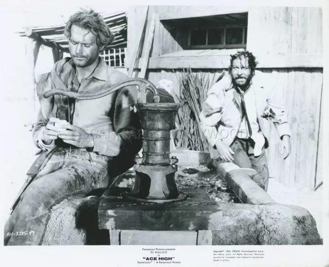 Terence Hill Bud Spencer Il Quattro Dell'ave Maria  1968 Photo Original  #2