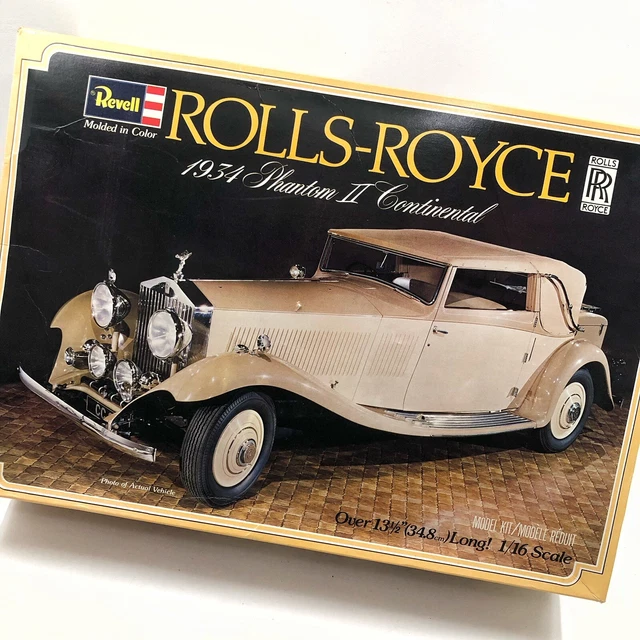 REVELL 1/16 1934 Phantom II Continental RollsRoyce Model car kit H1294