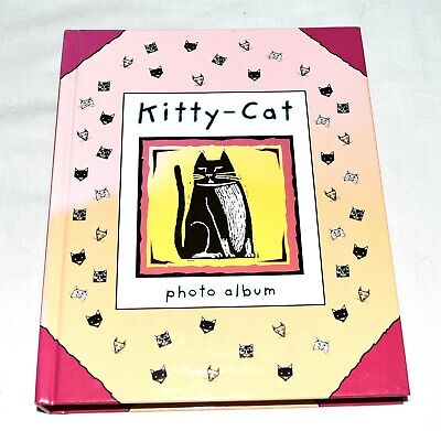 Álbum de fotos de Kitty Cat 1997 No hay gatos ordinarios nuevo no sellado