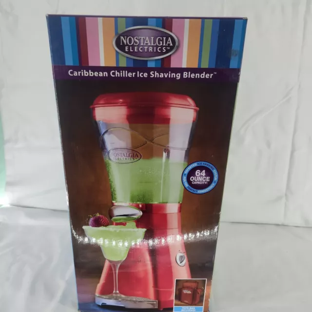 Nostalgia 64 Oz. Margarita and Slush Maker Red