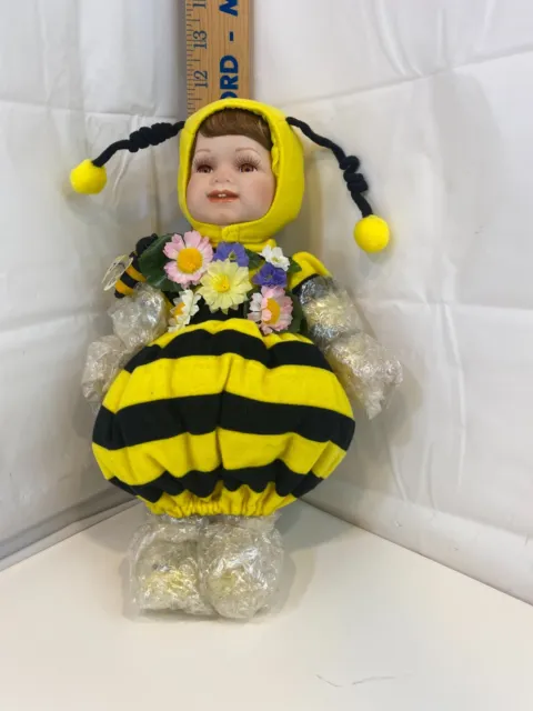 Heritage Signature Collection Porcelain Doll  Bumble Bee 13" COA #12386