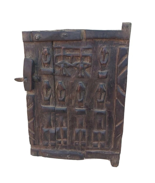 Superb West Africa Old & Tribal Dogon Used Door Wood Mali African Art