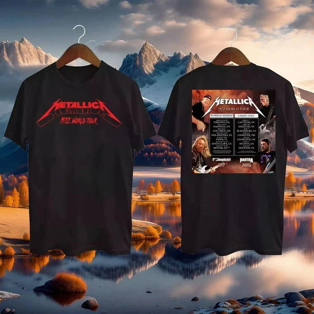 METALLICA M72 WORLD Tour Schedule Extends Into 2025 TShirt Gift All Size S5XL £19.31 PicClick UK