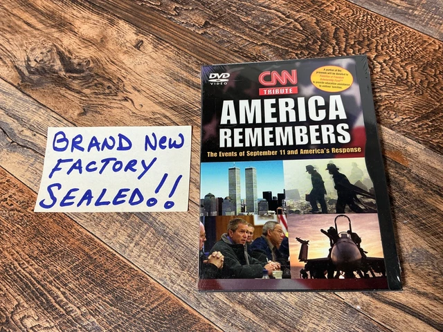 洋画・外国映画 CNN TRIBUTE AMERICA REMEMBERS DVD CNN TRIBUTE: AMERICA Remembers 9/11 DVD, 2002 September 11