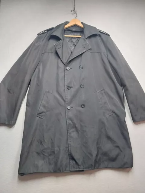 LIZ CLAIBORNE Rain Coat Womens Size XL Black Jacket W/ Removable Lining