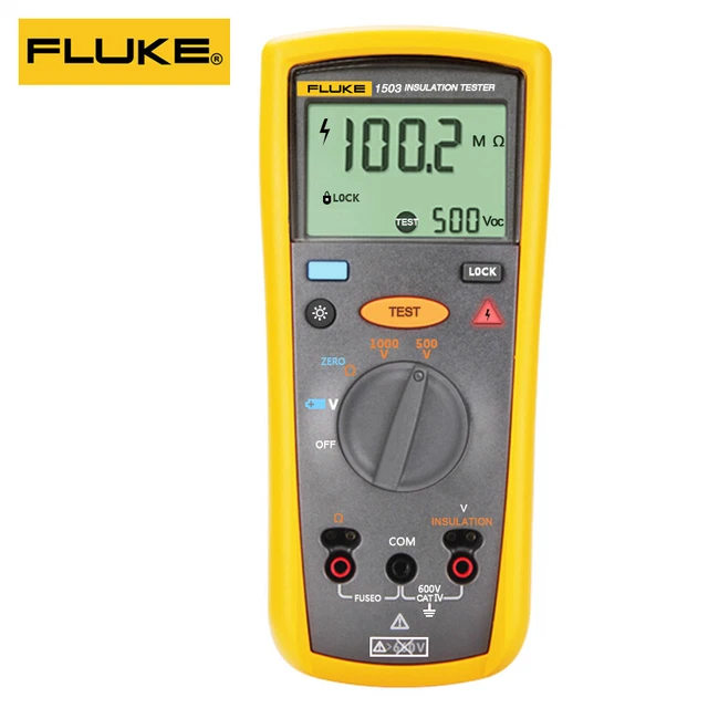 FLUKE 1503 DIGITAL Insulation Resistance Tester F1503 megger meter New