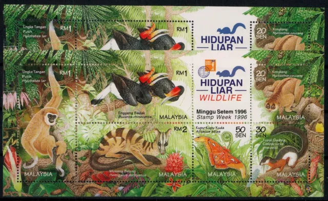 Malaysia; Fauna 1996 **  (14,-)