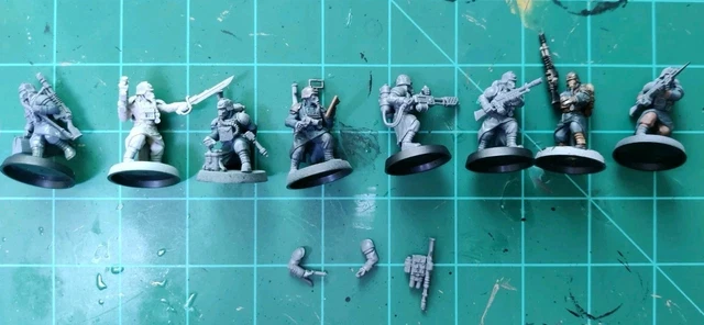 WARHAMMER 40K DEATH Korps of Krieg Kill Team Veteran Guardsmen Medic £ ...