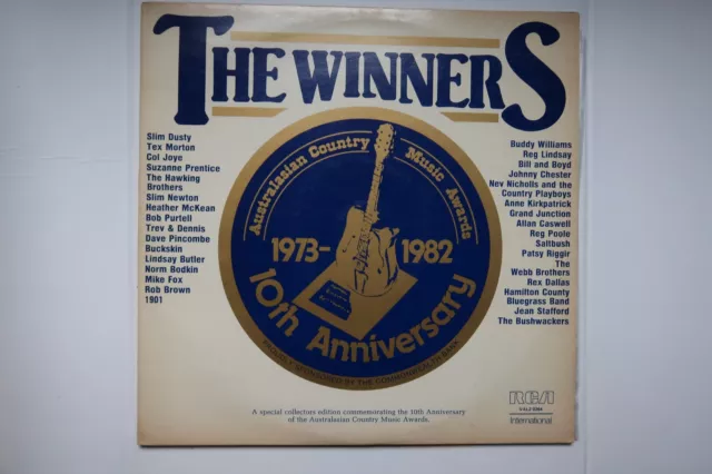 Various – The Winners 2xLP, Aus Only Gatefold, Rare Country Comp