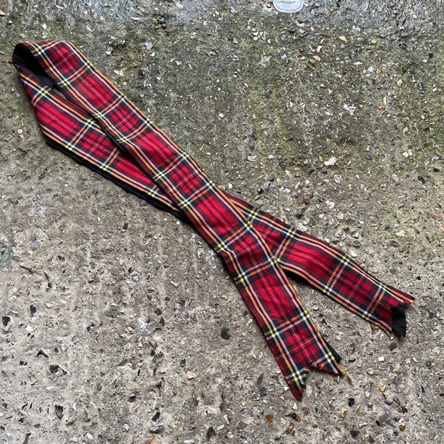GENUINE BRITISH ARMY Surplus Issue Royal Stewart Tartan Pipers Bagpipe ...