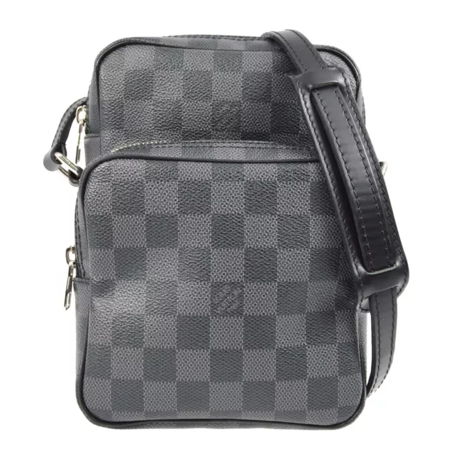 Louis Vuitton Damier Graphite Rem Shoulder Bag N41446 TH0039 KK31378