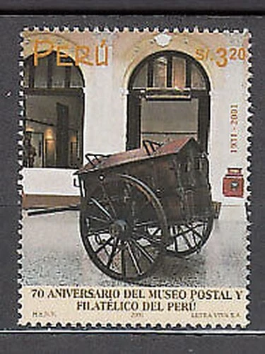 Peru - Post 2001 Yvert 1282 MNH Museum Postal