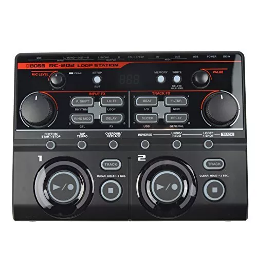 Boss RC-202 Multi Effets Dj Loop Station Boucleur Compact Neuf De Japon