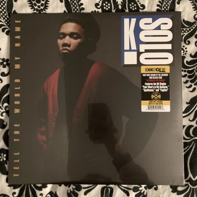 LP K-SOLO TELL The World My Na RGM1512 Real Gone Mu WORLDWID