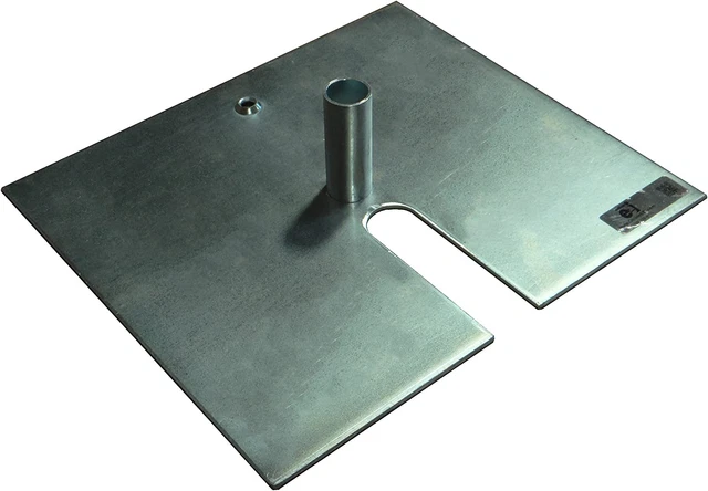 Pipe and Drape 14"X16" Base Plate (W/ 2" Pin)
