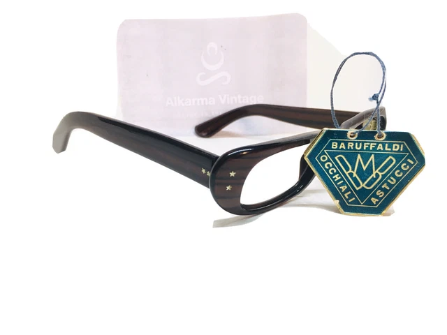 Vintage Baruffaldi Eyeglasses Made In Italy 1950S آN.O.S
