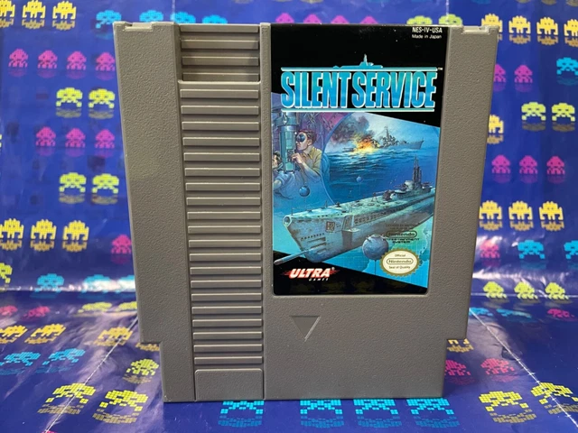 Silent Service - NES Nintendo Entertainment System - NTSC USA Import
