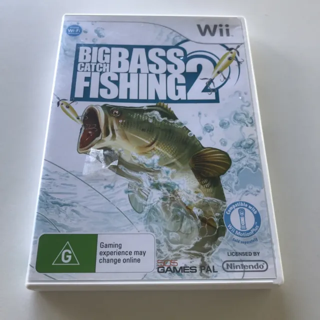 BIG CATCH BASS Fishing 2 Nintendo Wii PAL Preowned Video Game With Manual  $7.50 - PicClick AU