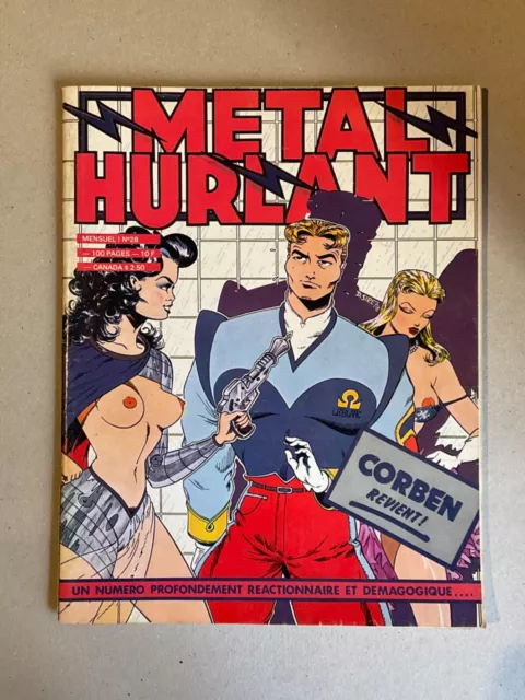 Metal Hurlant N°28 Édition 1978 Très Bon État