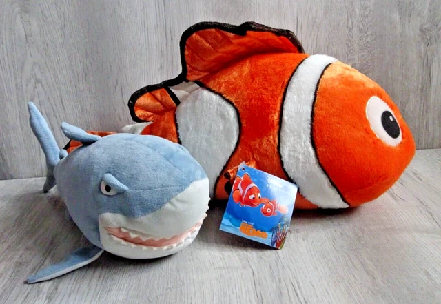 Finding Nemo + Bruce Shark Disney Store Exclusive Plush Soft Toy Pixar