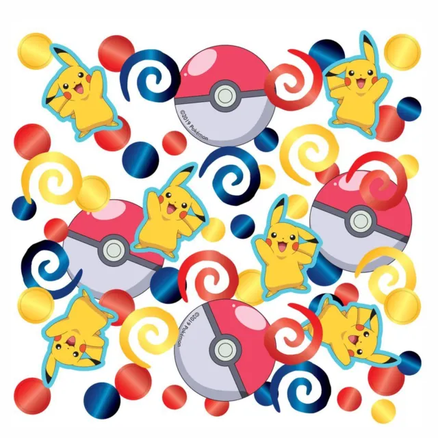 Confeti 14g Pokemon Niños Fiesta & Cumpleaños Tisch-Dekoration