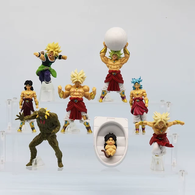 Lot De 5 Figurines Anime/Manga - DBZ, Ghost In The Shell, Kenshin, One Piece