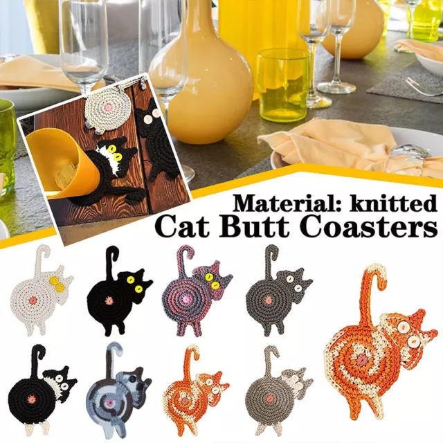 Posavasos De Gato De Dibujos Animados Posavasos Para Tazas De Café Manteles <