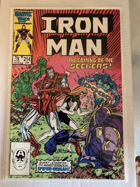 Iron Man #214  Marvel Comics 1987