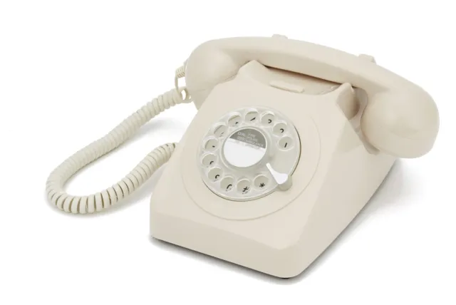 746 Rotary Telephone - Ivory