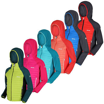 Regatta Kielder Hybrid Iv Extol Strech Side And Underarm Panels With Durable Water Repellent Finish To Body Giacca Unisex Bambini 