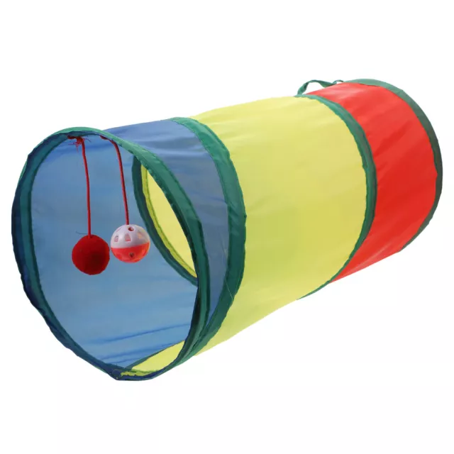 Interactive Pet Tube Great Toy Cats Cat Tube Foldable Kitten Tunnel