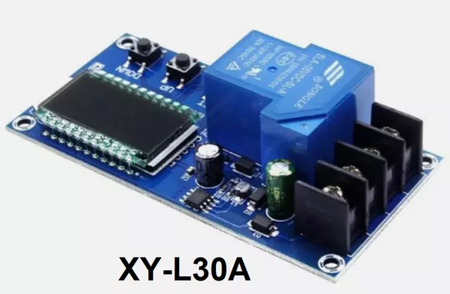 XY-L30A digital battery full battery charge monitoring switches overload protect