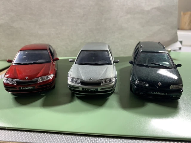 Lot De 3 Renault LAGUNA universal hobbies État Proche Du Neuf 1/43