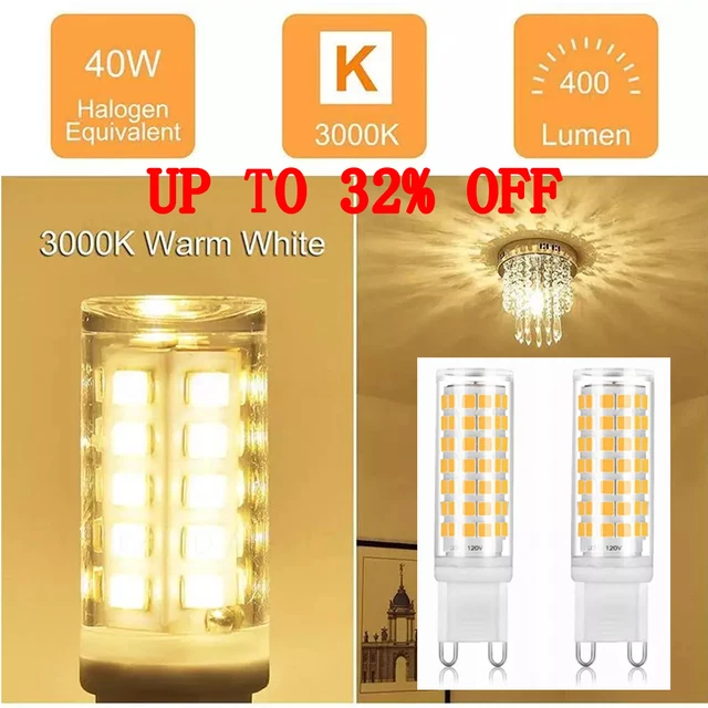 G9 LED Bulb10W Capsule Light Replace Halogen Lamp AC220V DC12V Warm / Cool White