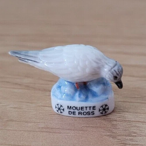 Fève - Oiseau - Mouette de Ross      ...   (Ref. 385)