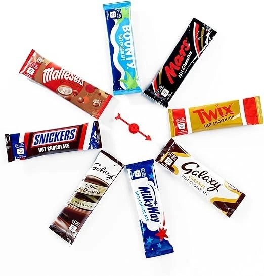 CELEBRATIONS HOT CHOCOLATE Selection Gift Set Sachets x 8 £14.99