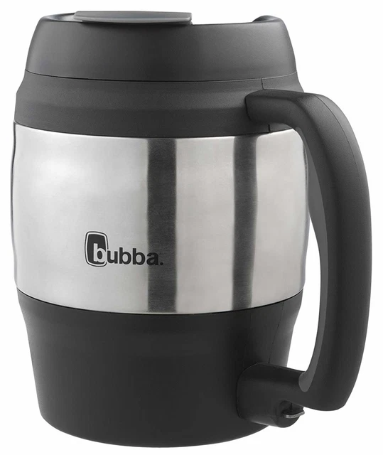 Big Bubba Classic Insulated Mug 52 Oz Polyurethane Travel Coffee Black Keg Shape 2