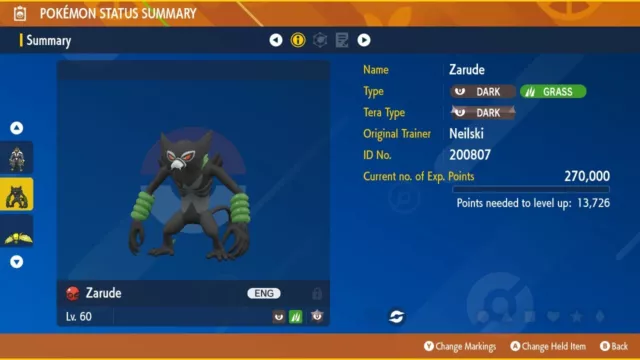 6IV Zarude Dada or Coco Movie Event Pokemon Sword and Shield