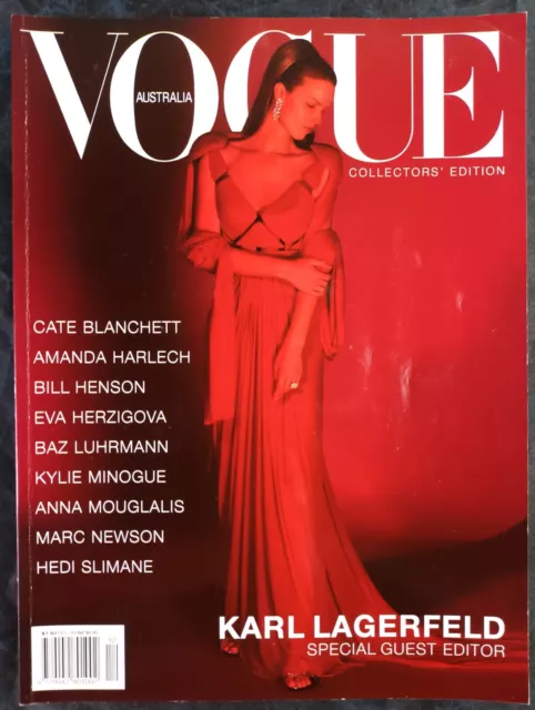 KYLIE MINOGUE AUSTRALIAN Vogue Karl Lagerfeld Collectors Edition
