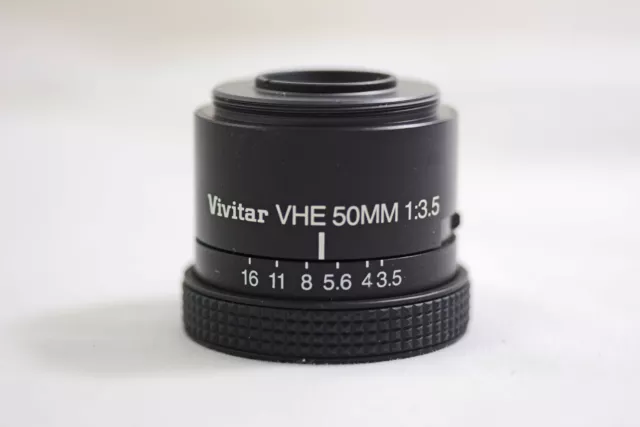 Vivitar Vhe 50Mm F3.5 Darkroom Enlarging Lens Made In Germany (Near Mint)