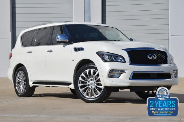 2016 Qx80 Loaded Nav Bk/Cam Dvd S/Roof Htd Sts Fresh Trade