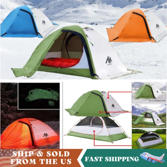 BISINNA 4 Season Tent For Backpacking Winter Tents 2...
