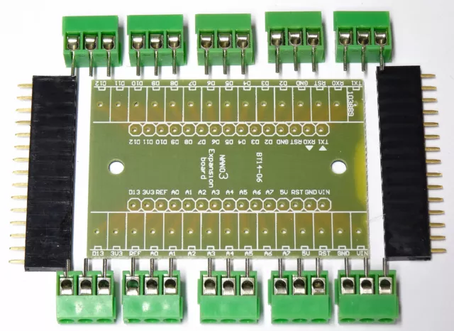 Arduino nano 3 Espansione Terminale Adattatore Scheda Modulo Kit