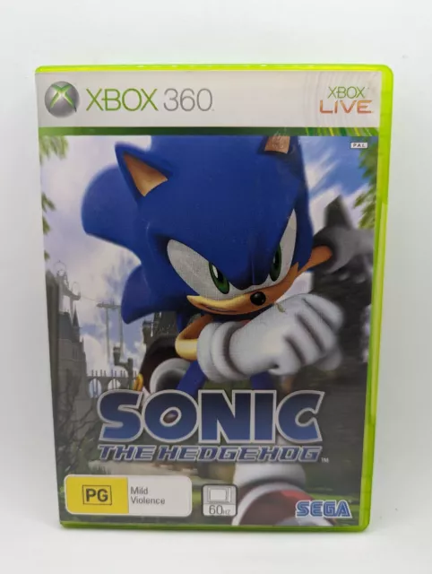 Sonic Free Riders Microsoft Xbox 360 Kinect Game Complete in box with Manual