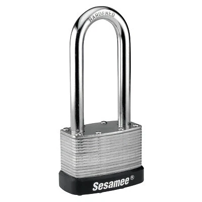 Sesamee  Keyless Padlock, 5/16 in Diameter, 2-1/4 in L X 1 in W, Brass CCL™ Ccl