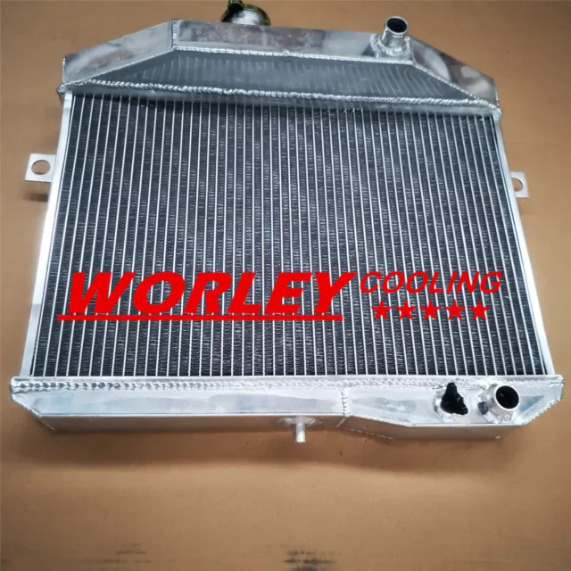 3ROW Aluminum radiator For Volvo Amazon P1800 B18 B20 engine GT 1959-1970 M/T