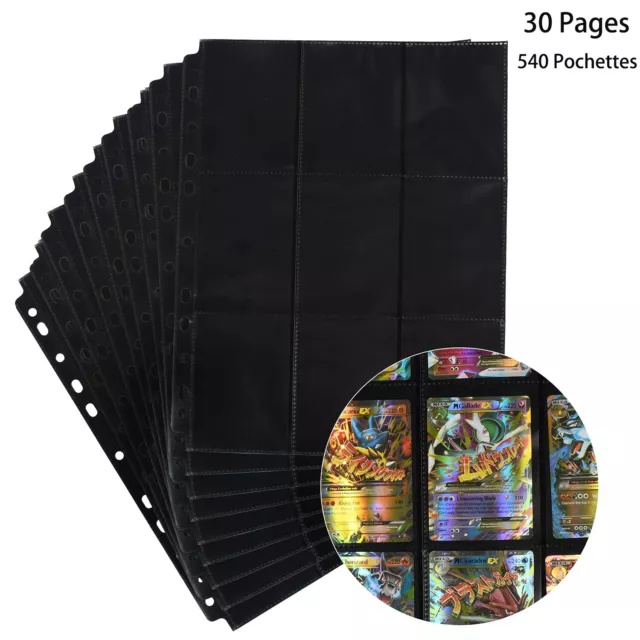Pochette Plastique pour Carte Porte-Cartes, 400 pochettes pour cartes à  collectionner-cartes, porte-documents de collection de cartes A5