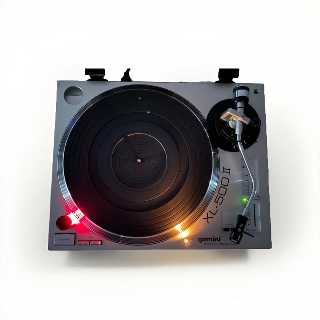 gemini xl-500II ジェミナイ xl-500 ii ターンテーブル Gemini XL-500 II Professional DJ Direct Drive Manual Record